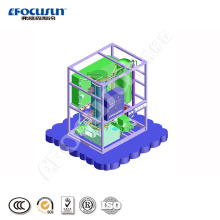 2Ton tube ice plant air cooling machine in focusun factory